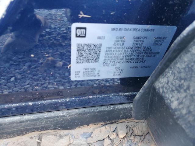2024 CHEVROLET TRAX 1LT - KL77LHE23RC111343
