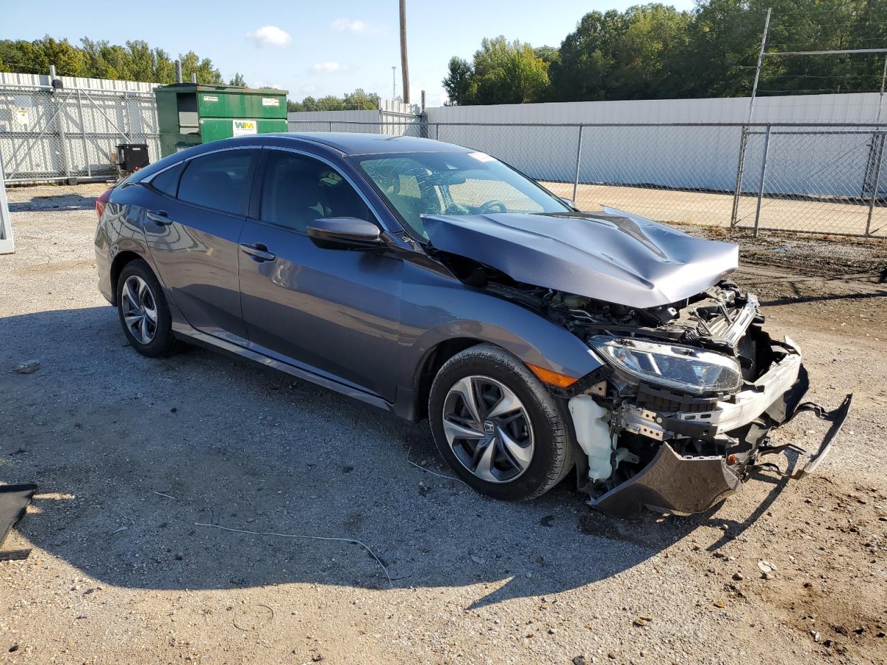 Lot #2943253840 2020 HONDA CIVIC LX