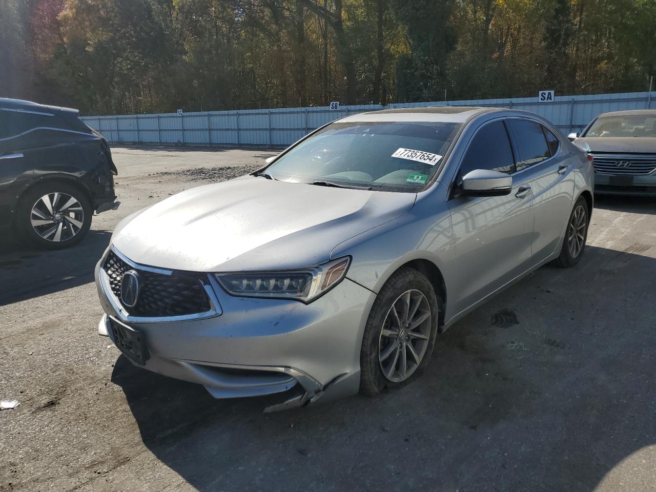 Lot #2993884436 2018 ACURA TLX