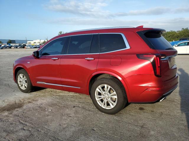 CADILLAC XT6 LUXURY 2021 red  gas 1GYKPAR45MZ119108 photo #3