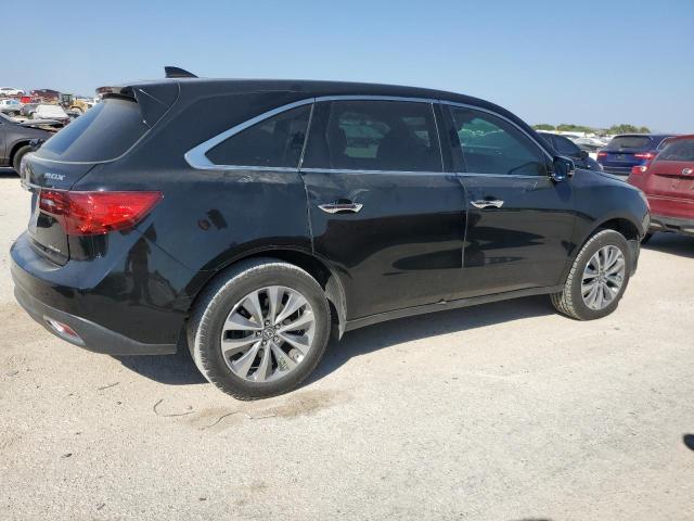 ACURA MDX TECHNO 2015 black  gas 5FRYD4H45FB005936 photo #4