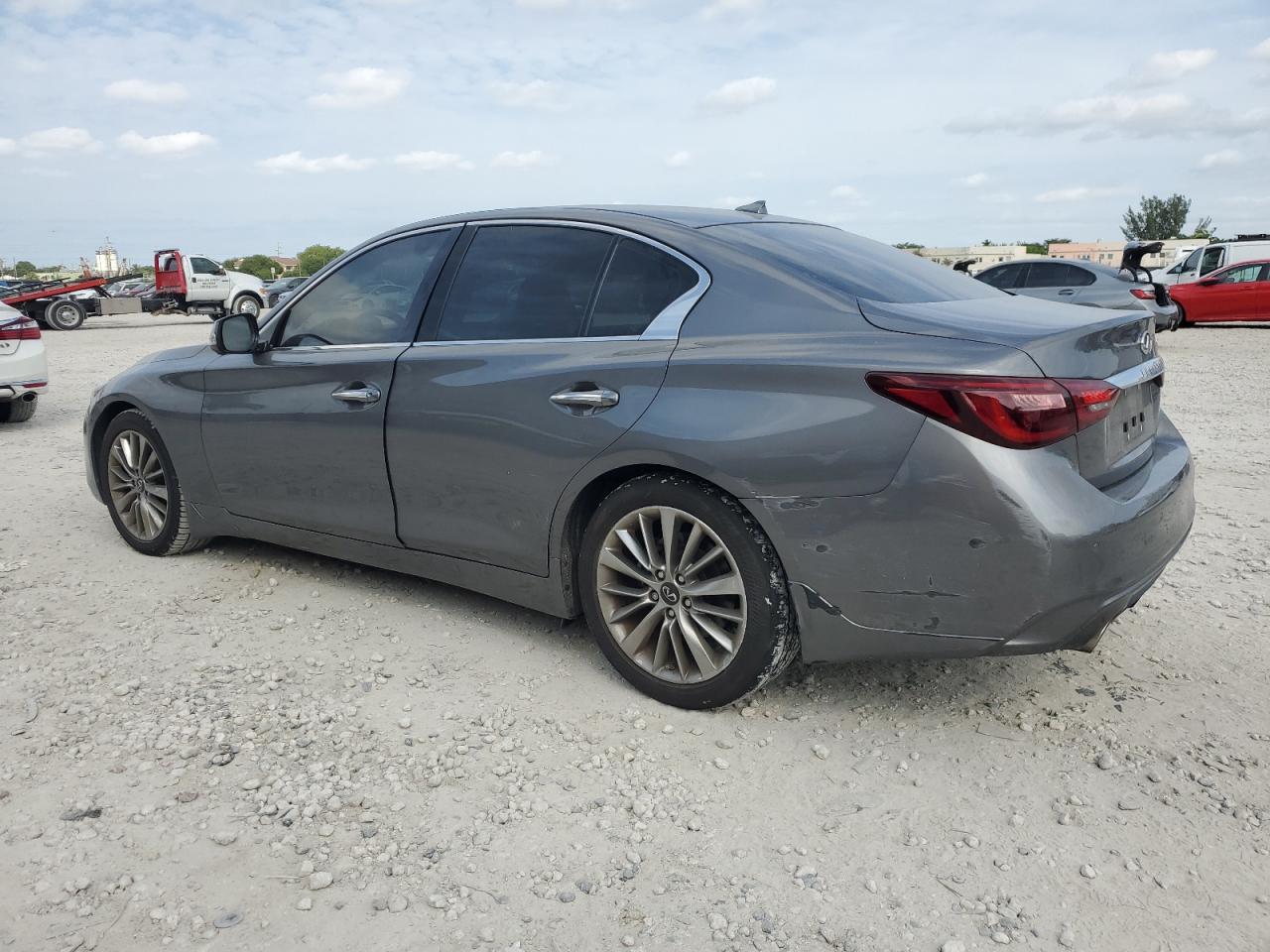 Lot #2976941648 2022 INFINITI Q50 LUXE