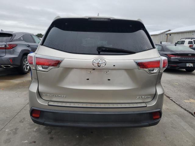 VIN 5TDJKRFH4ES058410 2014 Toyota Highlander, Xle no.6