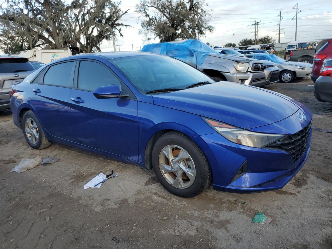 Lot #2989157973 2021 HYUNDAI ELANTRA SE