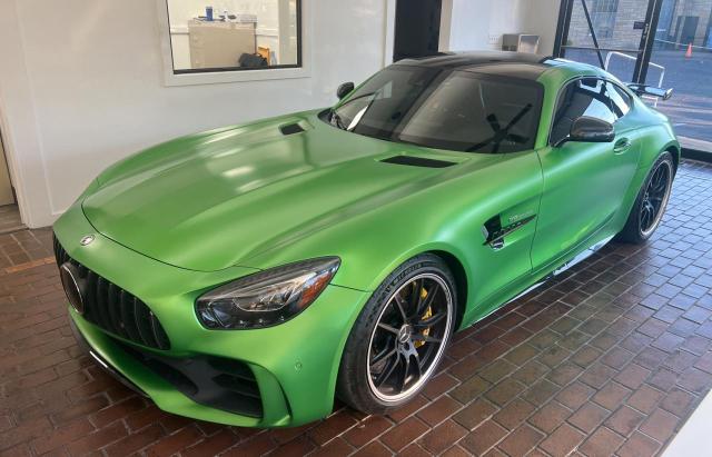 MERCEDES-BENZ AMG GT R 2019 green  gas WDDYJ7KA4KA023590 photo #3