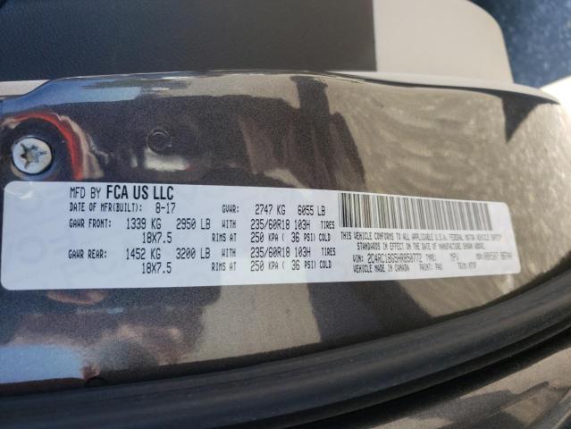 2017 CHRYSLER PACIFICA T - 2C4RC1BG5HR850772