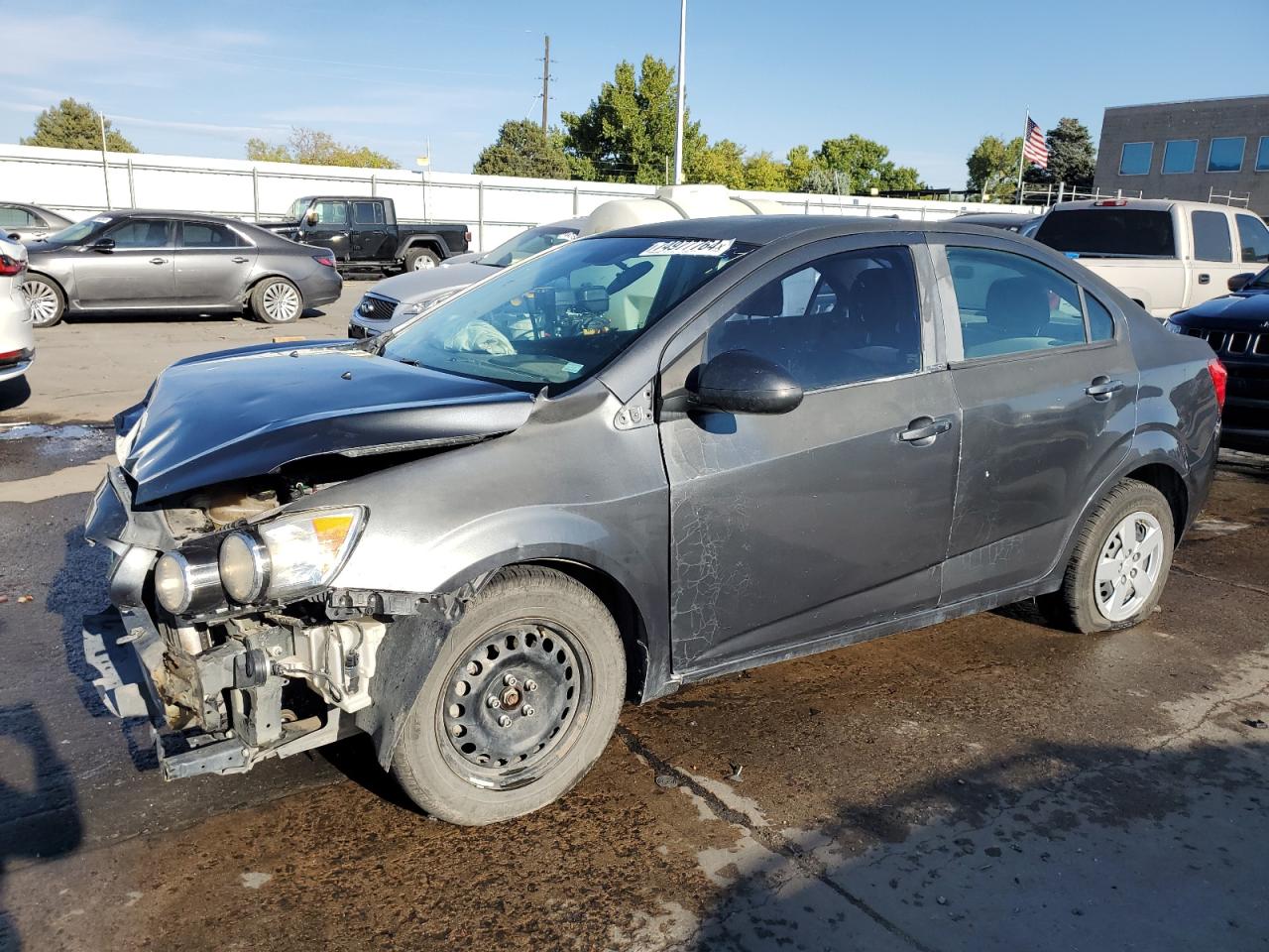 Lot #2924186129 2013 CHEVROLET SONIC LS