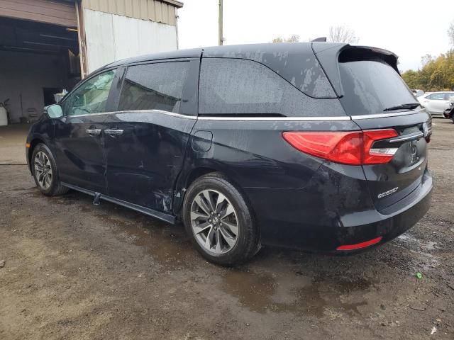 HONDA ODYSSEY EX 2021 black  gas 5FNRL6H71MB007100 photo #3