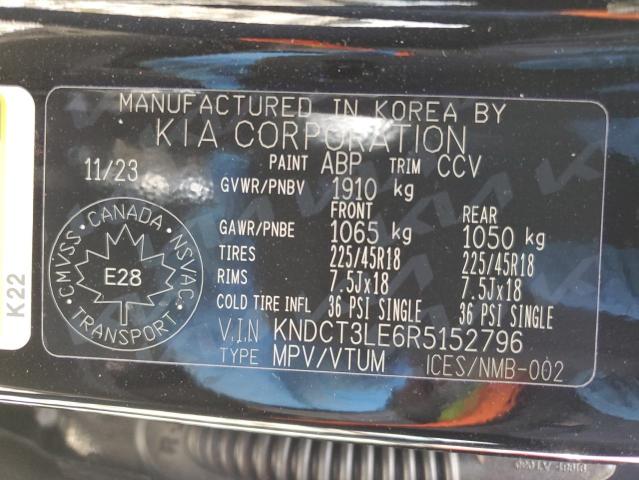 2024 KIA NIRO SX KNDCT3LE6R5152796