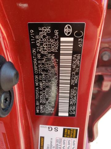 2020 TOYOTA COROLLA LE - JTDEPRAE3LJ086712