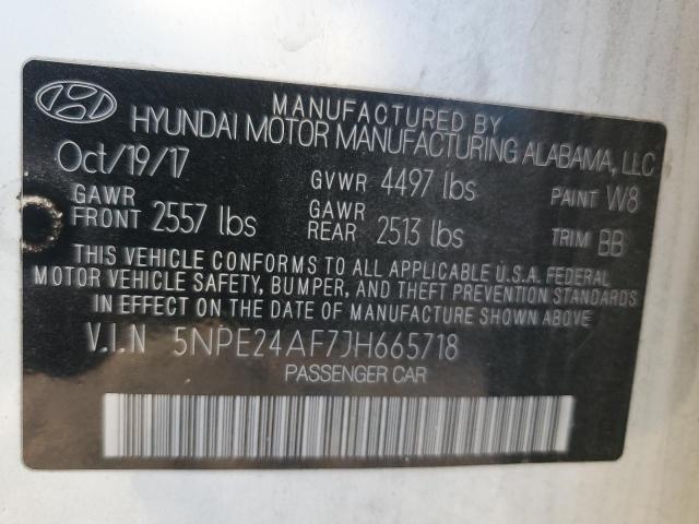 2018 HYUNDAI SONATA SE - 5NPE24AF7JH665718