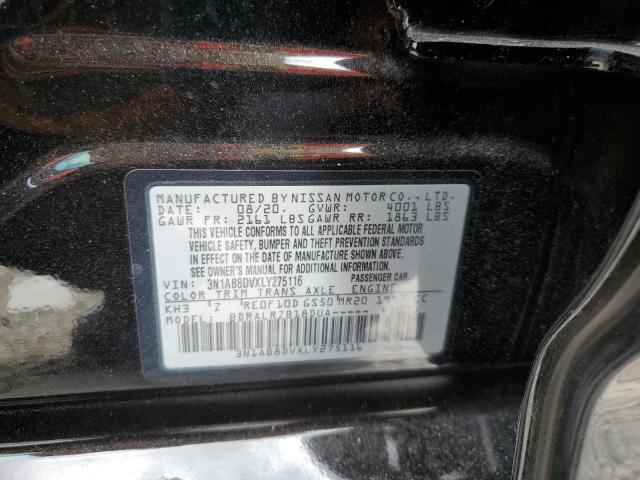 2020 NISSAN SENTRA SR - 3N1AB8DVXLY275116