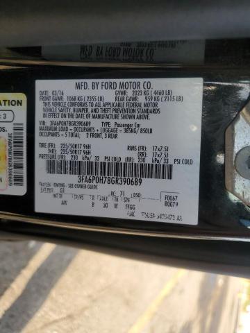 VIN 3FA6P0H78GR390689 2016 Ford Fusion, SE no.12