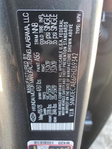 2023 HYUNDAI TUCSON LIM - 5NMJECAE6PH269342