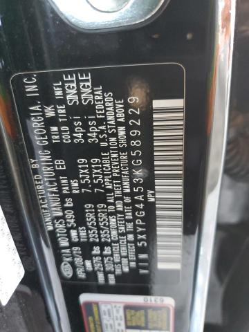 2019 KIA SORENTO LX - 5XYPG4A53KG589229