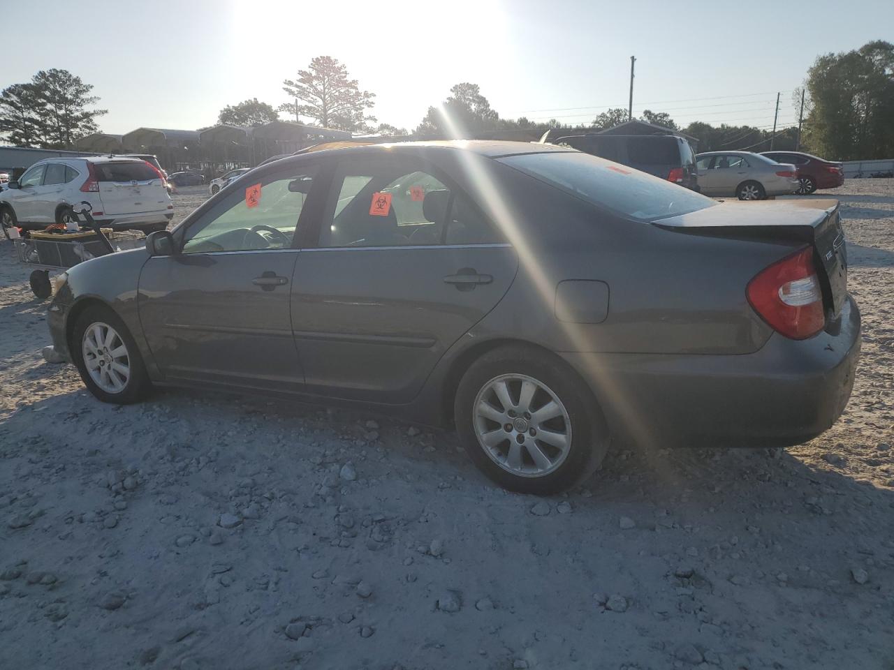 TOYOTA CAMRY LE 2003 gray  gas 4T1BE32K73U686475 photo #3