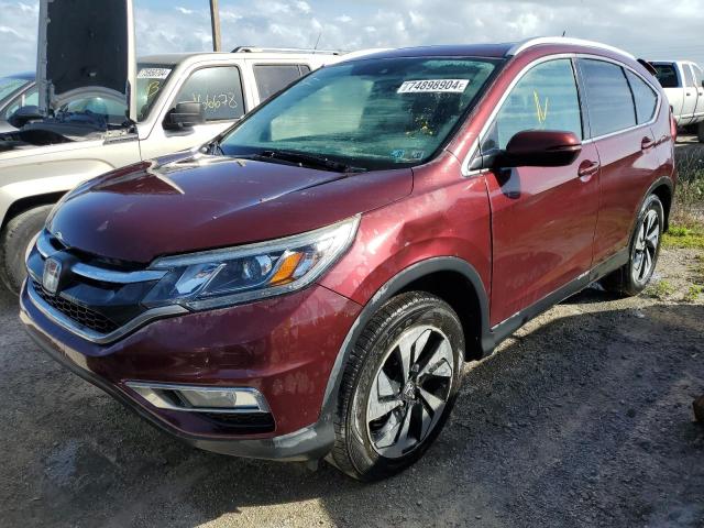 VIN 5J6RM4H9XFL101487 2015 Honda CR-V, Touring no.1