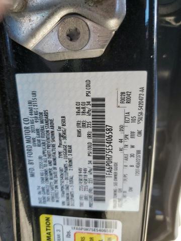 VIN 1FA6P0H75E5406587 2014 Ford Fusion, SE no.12