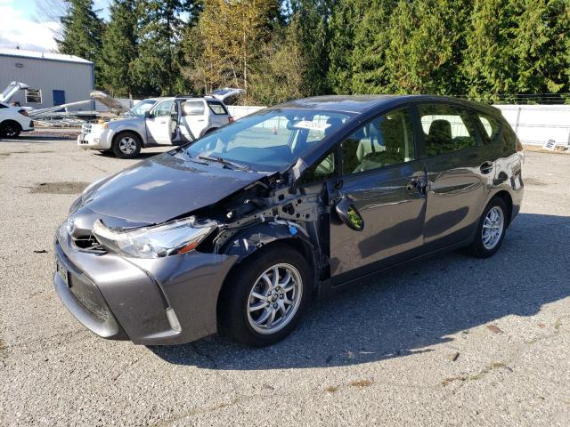 TOYOTA PRIUS V 2016 gray  hybrid engine JTDZN3EU4GJ051642 photo #1