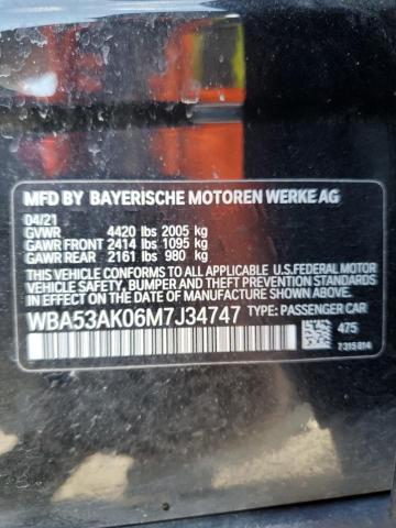 VIN WBA53AK06M7J34747 2021 BMW 2 SERIES no.13