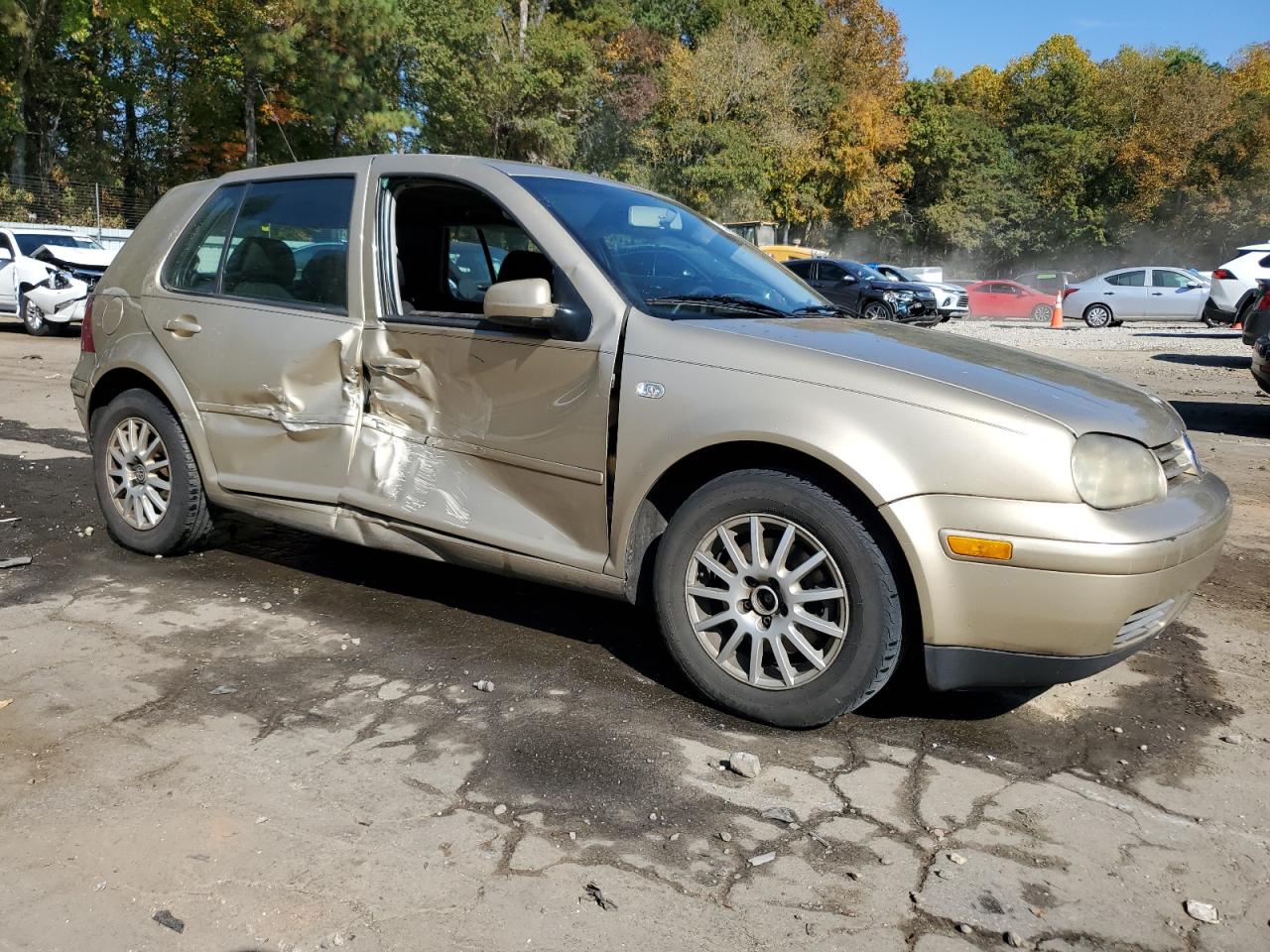 Lot #2955231535 2004 VOLKSWAGEN GOLF GLS T