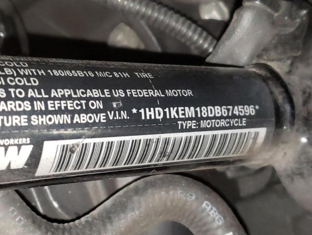 2013 HARLEY-DAVIDSON FLHTK ELEC - 1HD1KEM18DB674596