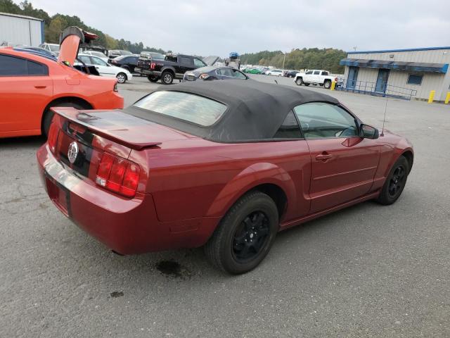 FORD MUSTANG 2007 maroon converti gas 1ZVFT84N275333431 photo #4