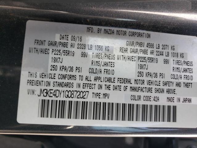 2016 MAZDA CX-5 GT - JM3KE4DY1G0872027