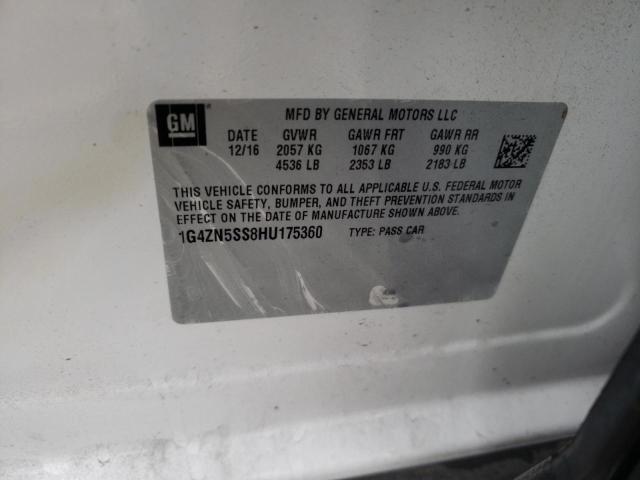 2017 BUICK LACROSSE P - 1G4ZN5SS8HU175360