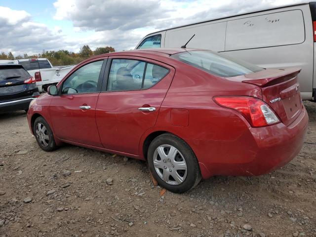 NISSAN VERSA S 2013 red  gas 3N1CN7AP1DL841887 photo #3