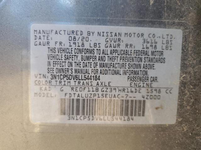 2020 NISSAN KICKS SR - 3N1CP5DV6LL544184