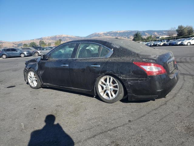 NISSAN MAXIMA S 2009 black  gas 1N4AA51E29C800969 photo #3