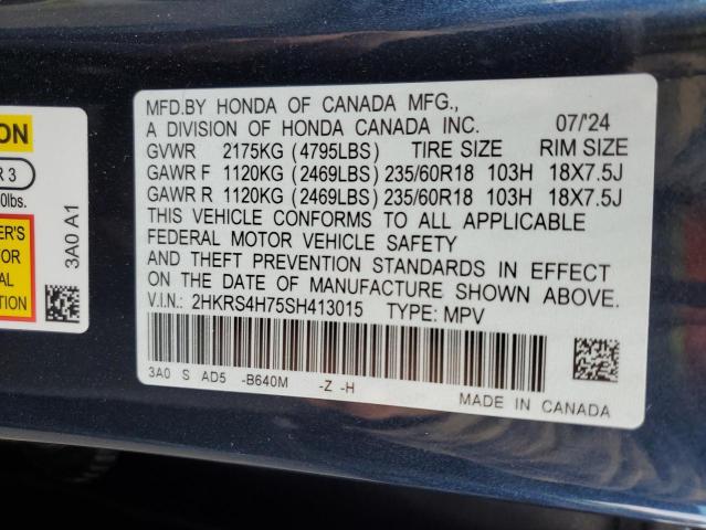 2025 HONDA CR-V EXL - 2HKRS4H75SH413015