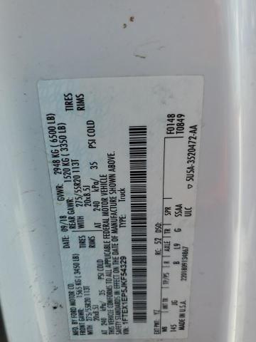 2018 FORD F150 SUPER - 1FTEX1EP5JKF54329