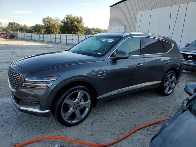 GENESIS GV80 BASE 2021 gray  gas KMUHCESC4MU072474 photo #1