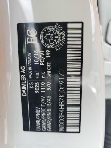 2019 MERCEDES-BENZ A 250 4MAT - WDD3F4HB7KJ059171