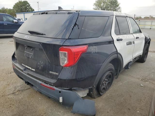 FORD EXPLORER P 2021 two tone  gas 1FM5K8AB6MGC34893 photo #4