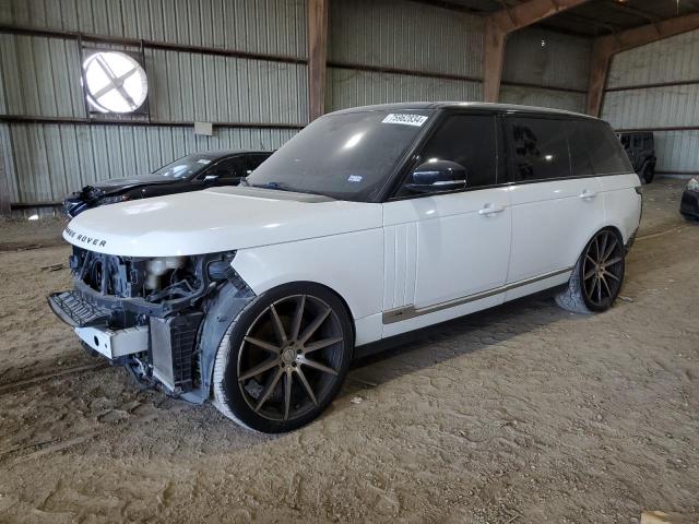 2016 LAND ROVER RANGE ROVE #3024068637