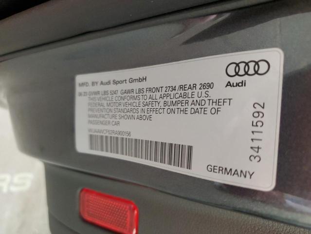 WUAAWCF52RA900156 2024 AUDI S5/RS5