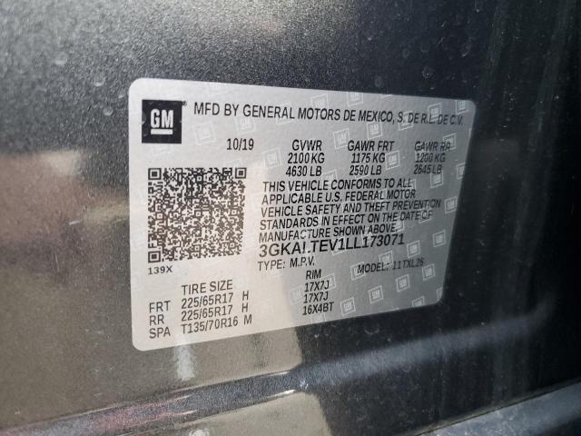 2020 GMC TERRAIN SL - 3GKALTEV1LL173071