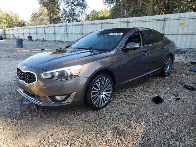 KIA CADENZA PR 2014 gray  gas KNALN4D72E5127689 photo #1