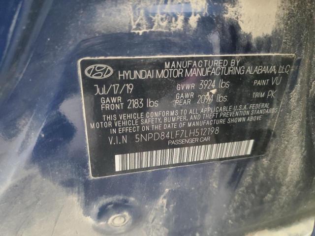 2020 HYUNDAI ELANTRA SE - 5NPD84LF7LH512198
