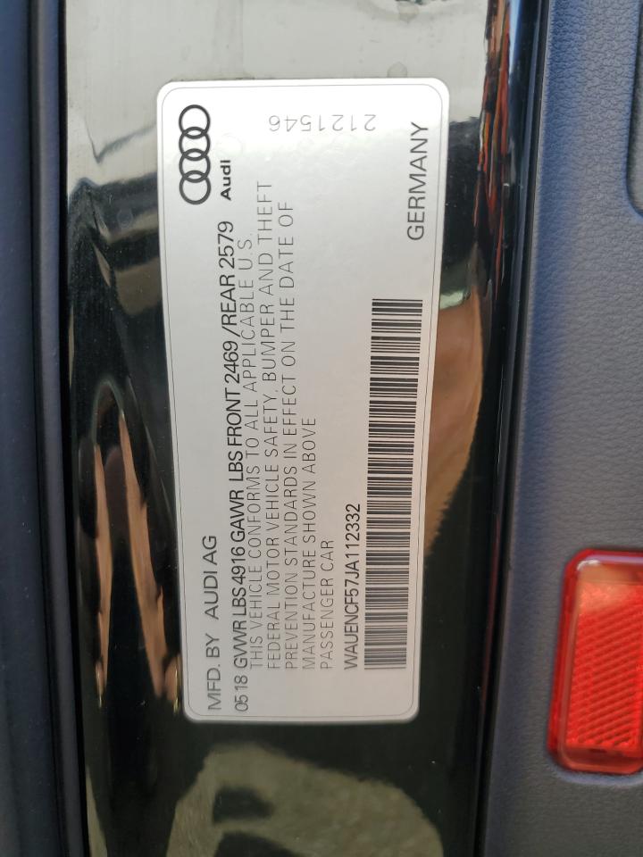 Lot #2955301552 2018 AUDI A5 PREMIUM