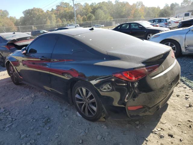 INFINITI Q60 BASE 2017 black  gas JN1CV7EL5HM320948 photo #3