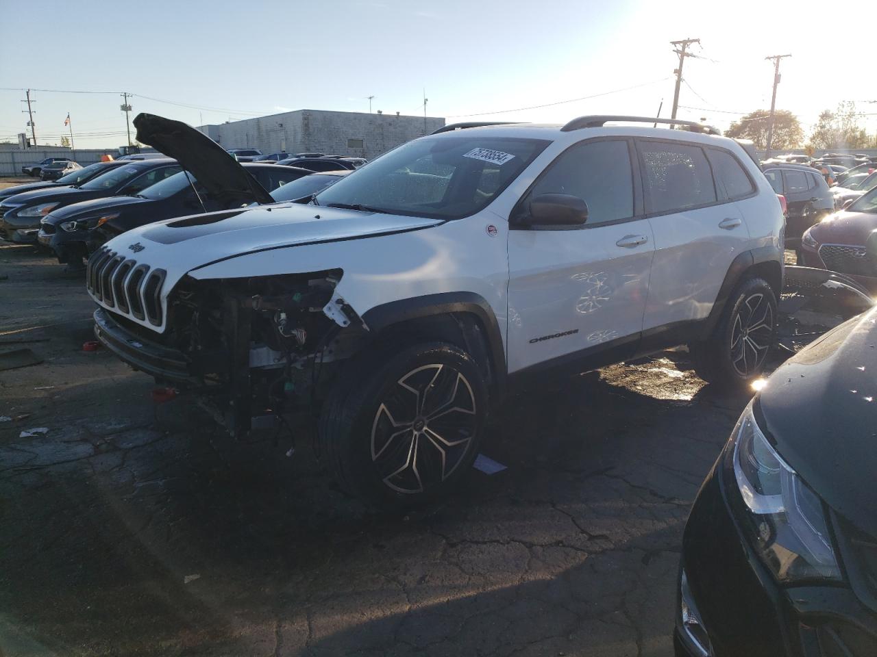 Lot #2945560157 2016 JEEP CHEROKEE T