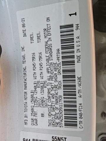 2021 TOYOTA TACOMA DOU - 5TFAZ5CN3MX117938