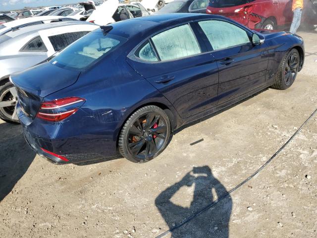 GENESIS G70 BASE 2023 blue  gas KMTG54TEXPU113229 photo #4