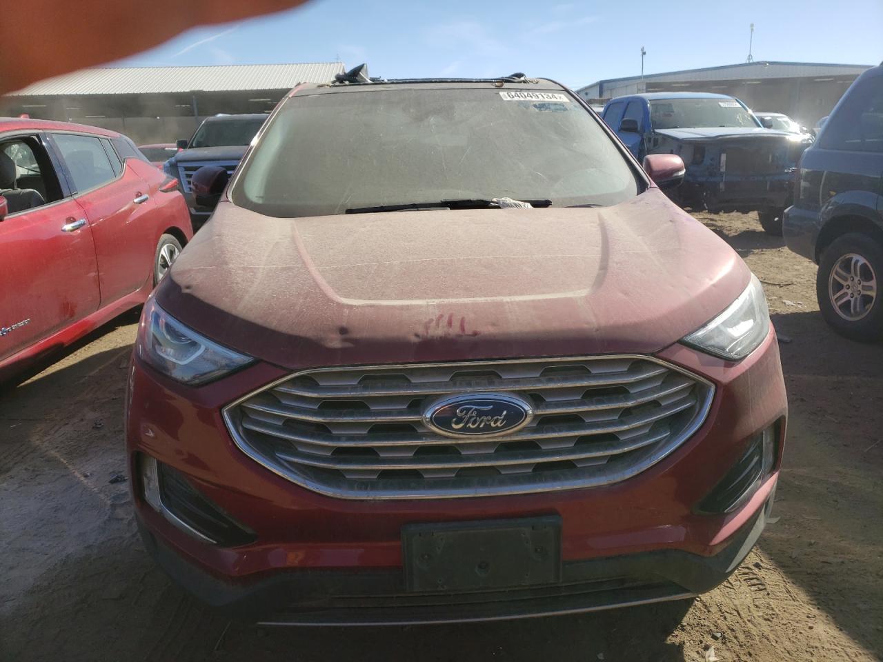 Lot #3021051218 2019 FORD EDGE TITAN