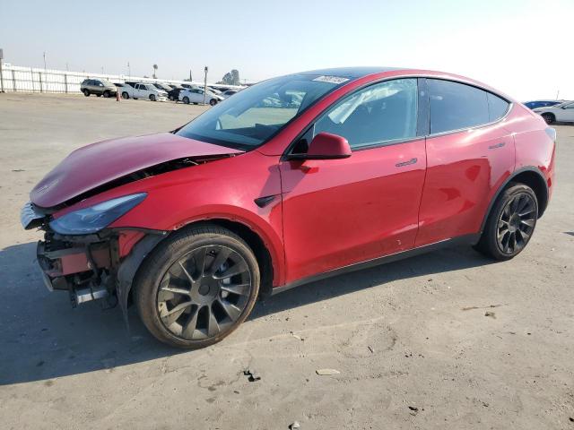 TESLA MODEL Y 2023 red  electric 7SAYGDEE8PF813000 photo #1