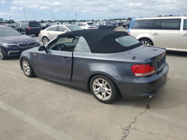 BMW 128 I 2008 charcoal  gas WBAUL73578VE89875 photo #3